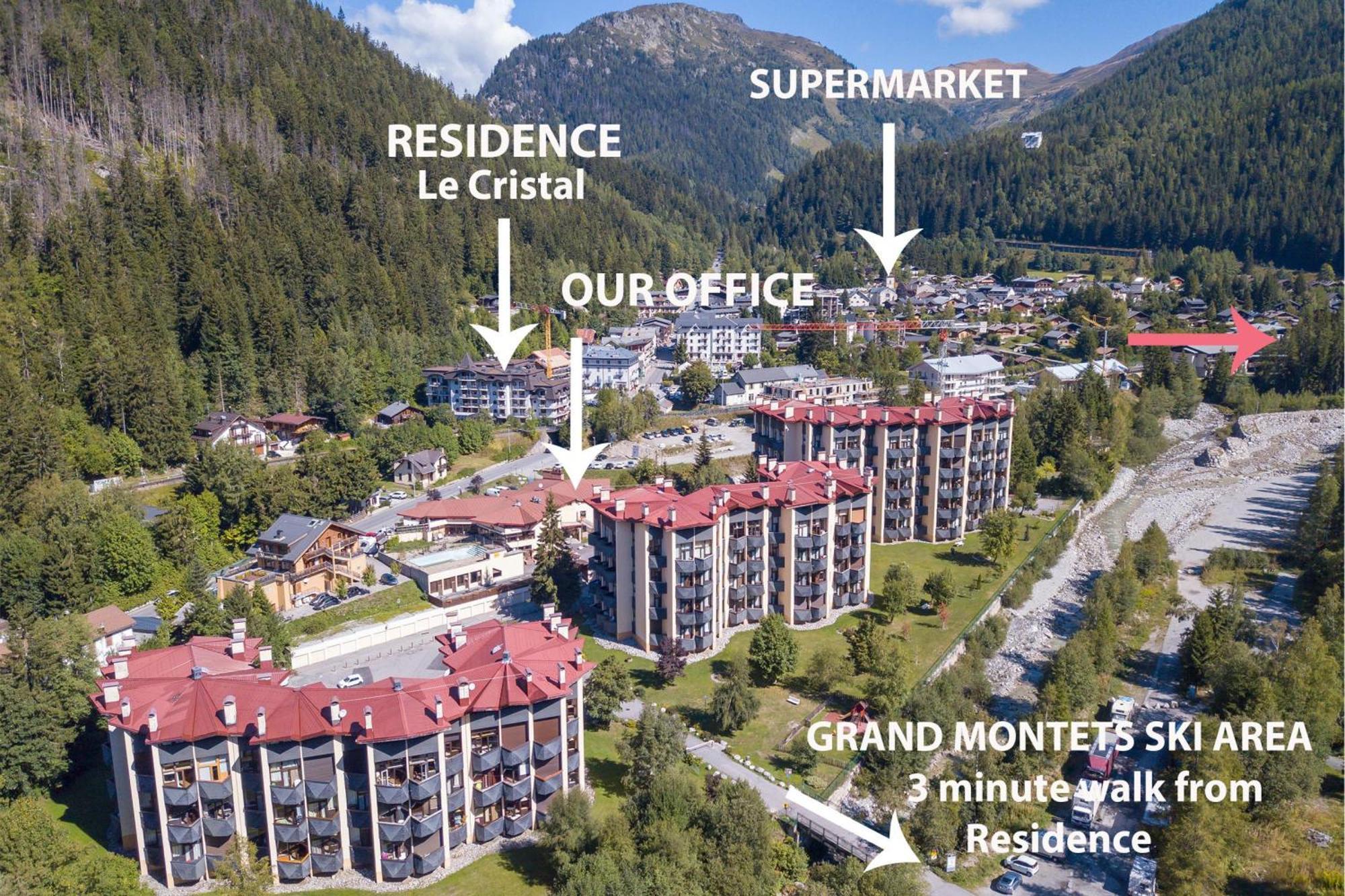 Residence Le Cristal-Mont Blanc 18 - Happy Rentals Argentière Quarto foto